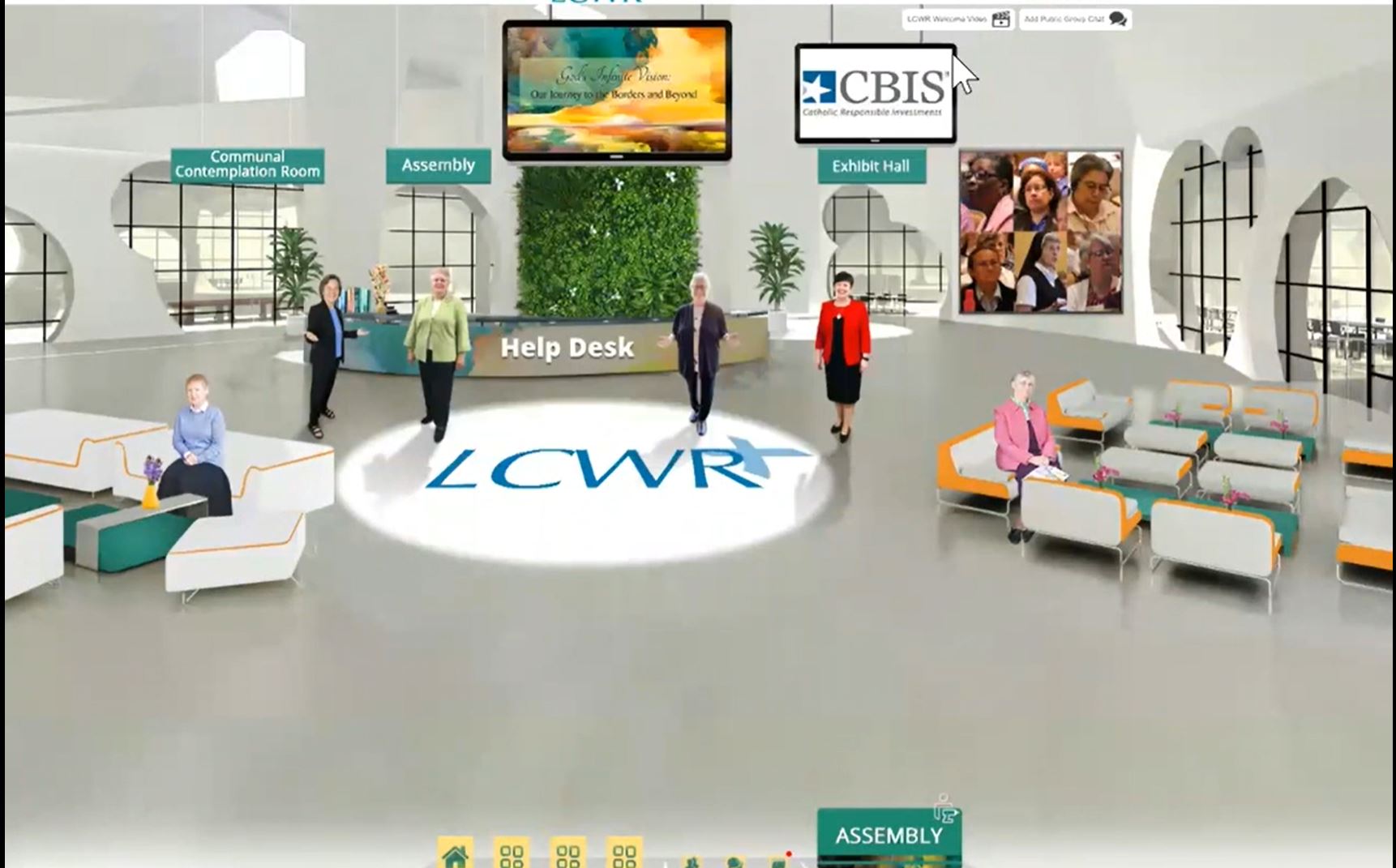 LCWR Explores Impact of Global Crises at a Virtual Assembly LCWR