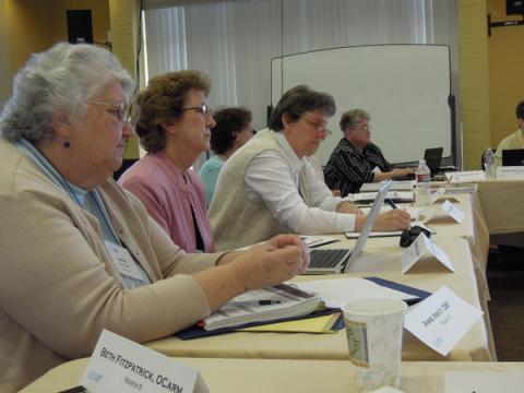 LCWR board in February 2012