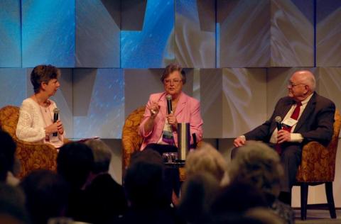 Annmarie Sanders, IHM interviews Janet Mock, CSJ and Stephen Bevans, SVD