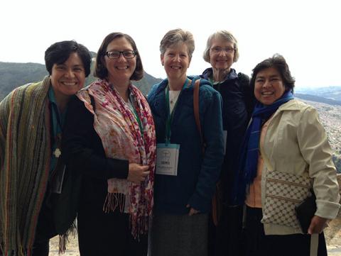 With the Missionary Guadalupanas of the Holy Spirit