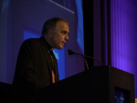 Cardinal Daniel DiNardo welcomes the assembly to Houston