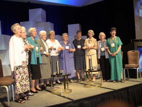 Former and current LCWR presidents and executive directors