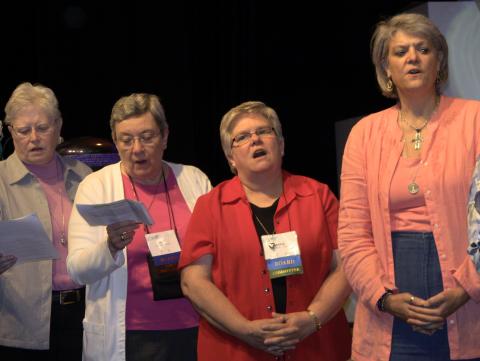 Some of the members of the LCWR national board