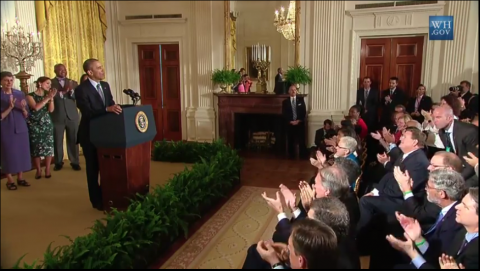 White House Briefing on President Obama